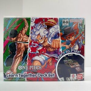 NEW Bandai Namco One Piece Learn Together Deck Set. English Vers. LD-01